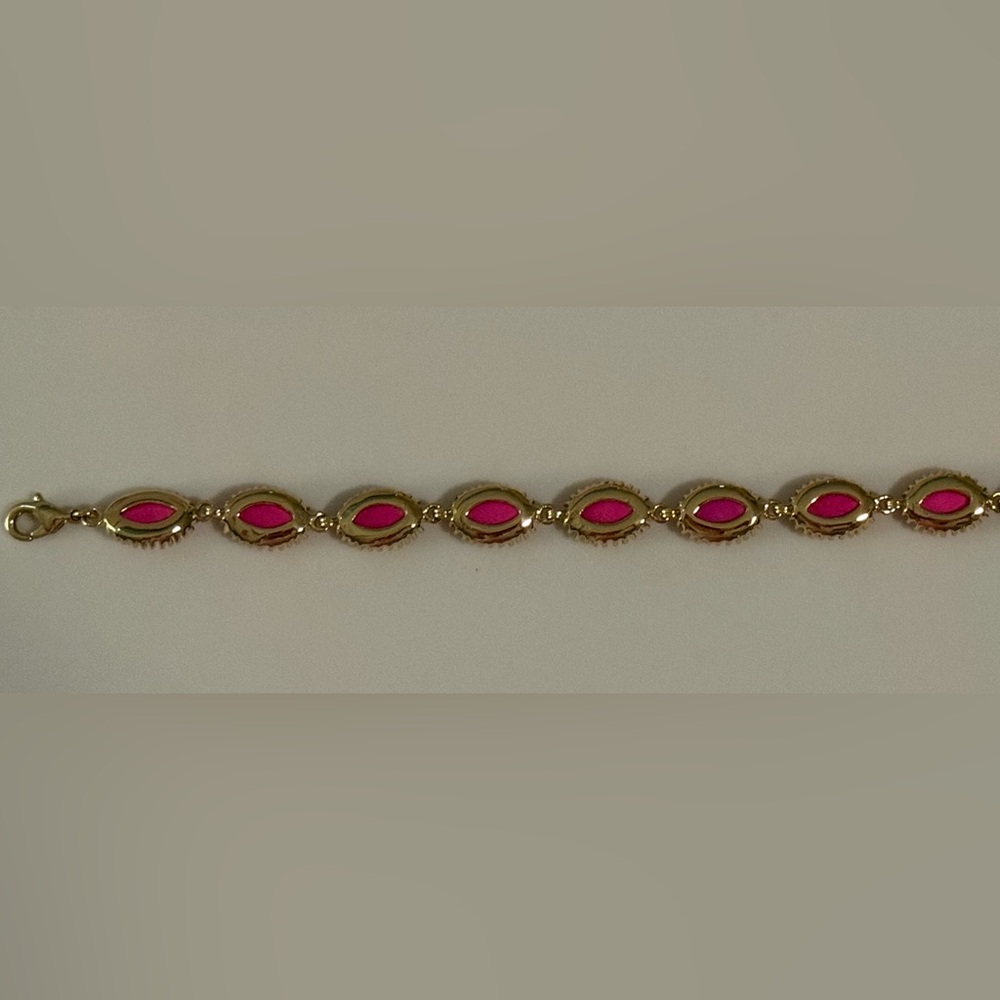 Kendra Scott Jana Magenta Bracelet GUC - Picture 13 of 14